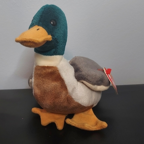 TY Beanie Babies Jake The Mallard Duck - Picture 3 of 10
